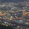 Pisa's dock area by night, The Flags of Arezzo, Tuscany, Italy - 28th August 2022