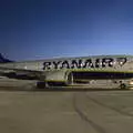 A 737 at Pisa airport, The Flags of Arezzo, Tuscany, Italy - 28th August 2022