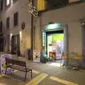 A late night Gelato shop, The Flags of Arezzo, Tuscany, Italy - 28th August 2022