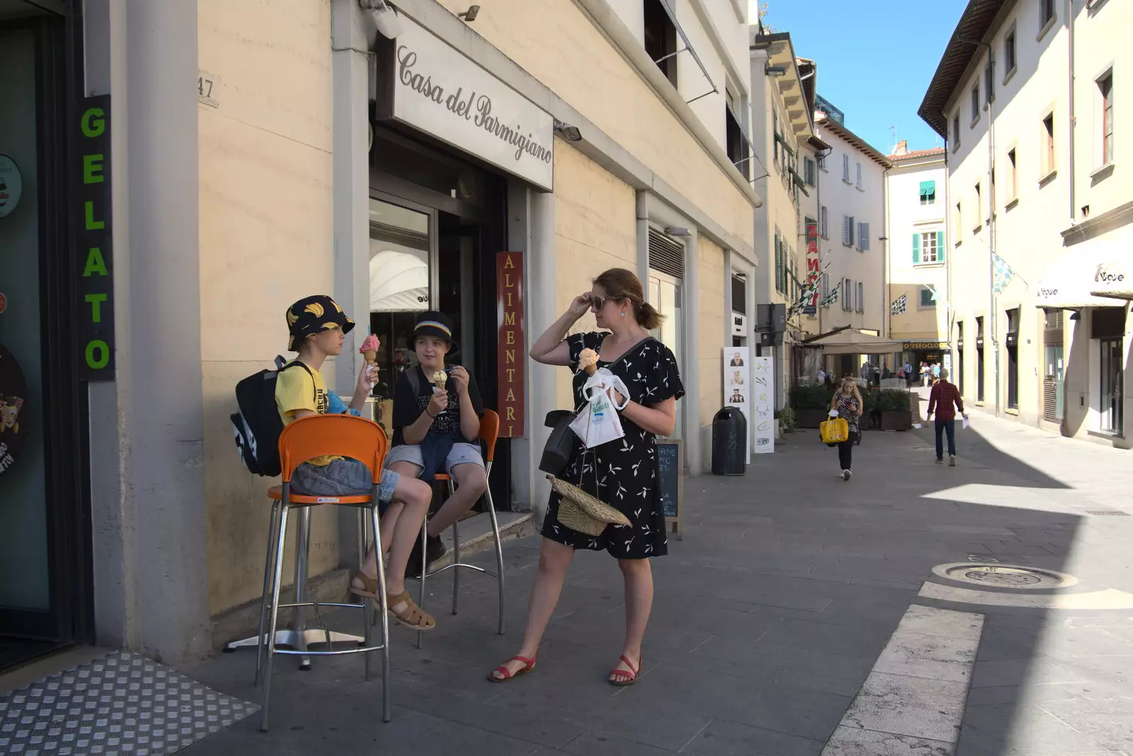 Time for a gelato, from The Flags of Arezzo, Tuscany, Italy - 28th August 2022