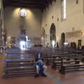 The Flags of Arezzo, Tuscany, Italy - 28th August 2022, Fred's a bit Meh because we're in a church again