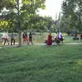 There's a lot of noise in the park, The Flags of Arezzo, Tuscany, Italy - 28th August 2022