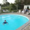 Fred's in the pool again, The Flags of Arezzo, Tuscany, Italy - 28th August 2022