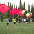 A Day by the Pool and a Festival Rehearsal, Arezzo, Italy - 3rd September 2022, There's more flag-waving practice