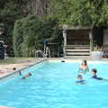 A Day by the Pool and a Festival Rehearsal, Arezzo, Italy - 3rd September 2022, All the kids are in the pool