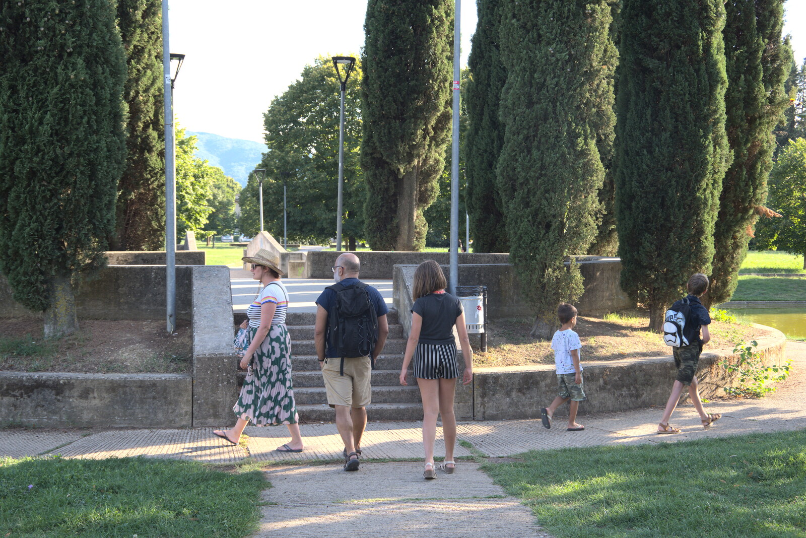 A Day by the Pool and a Festival Rehearsal, Arezzo, Italy - 3rd September 2022: We head out for a walk up to Arezzo