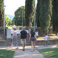 A Day by the Pool and a Festival Rehearsal, Arezzo, Italy - 3rd September 2022, We head out for a walk up to Arezzo