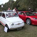 Italian Cars and a Royal Proclamation, Eye, Suffolk - 11th September 2022, A cute little Abarth Fiat 500
