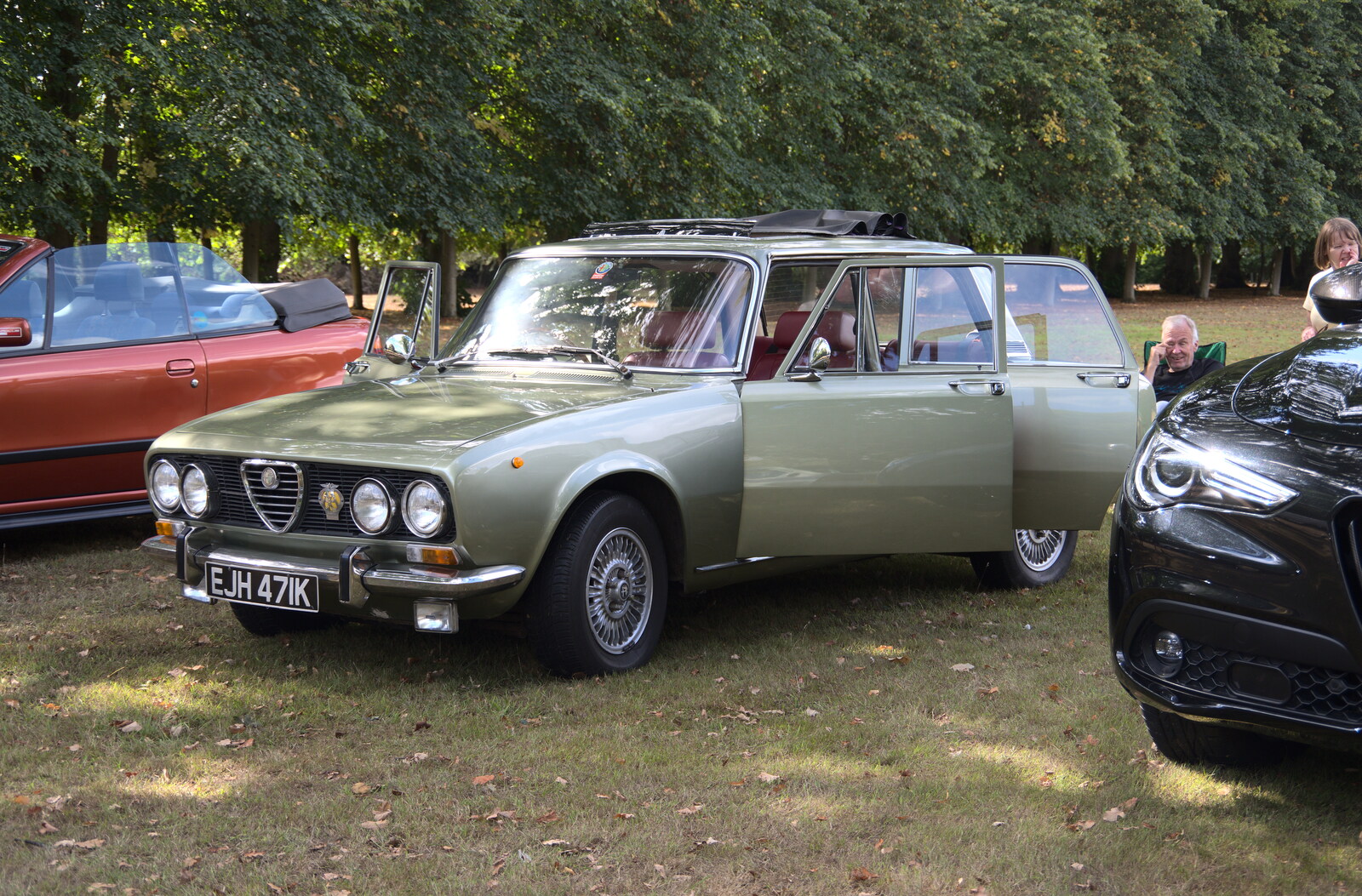 Italian Cars and a Royal Proclamation, Eye, Suffolk - 11th September 2022: Another 1970s car