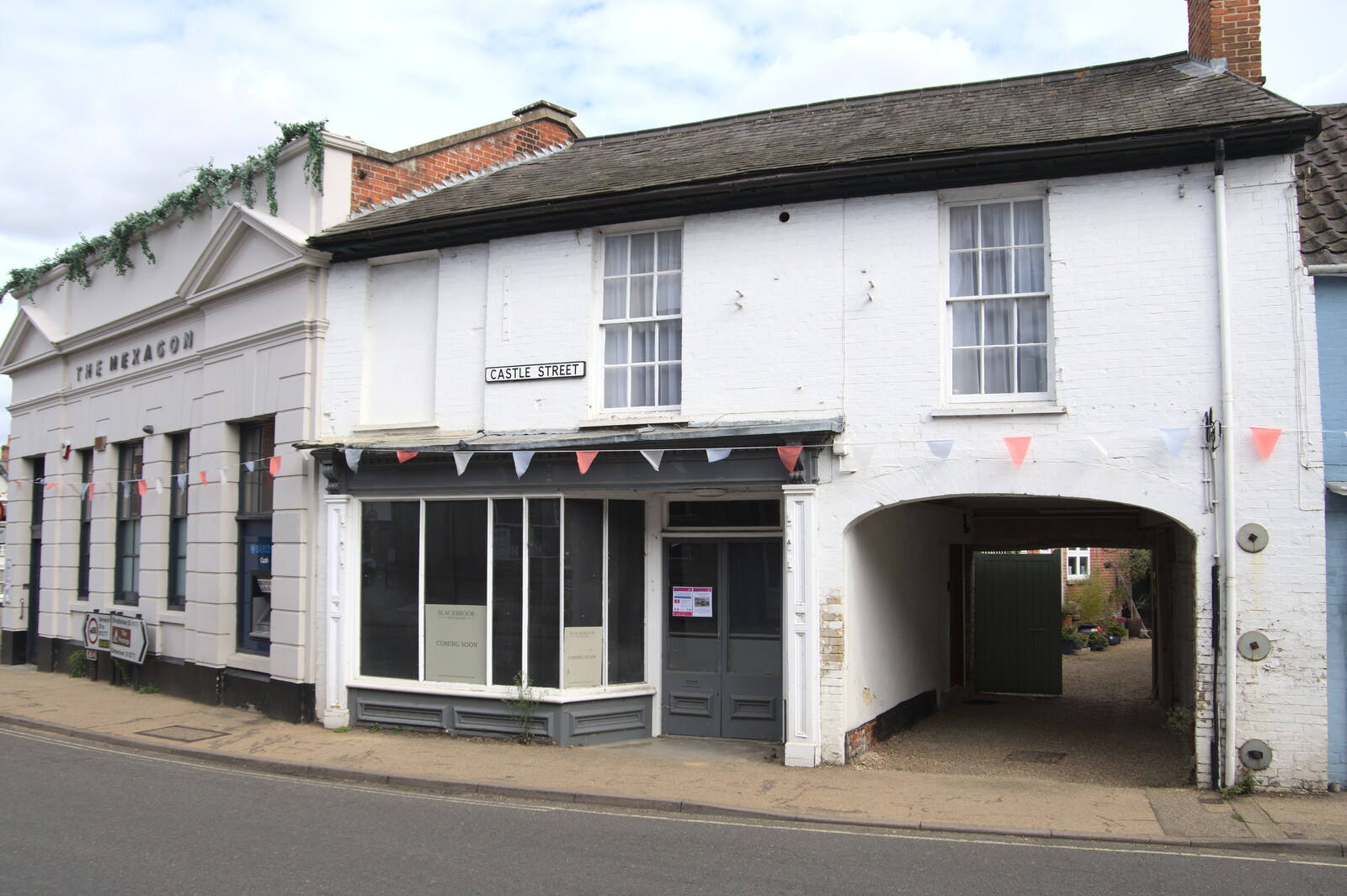 A Heritage Open Day, Eye, Suffolk - 18th September 2022: A former shop on Castle Street