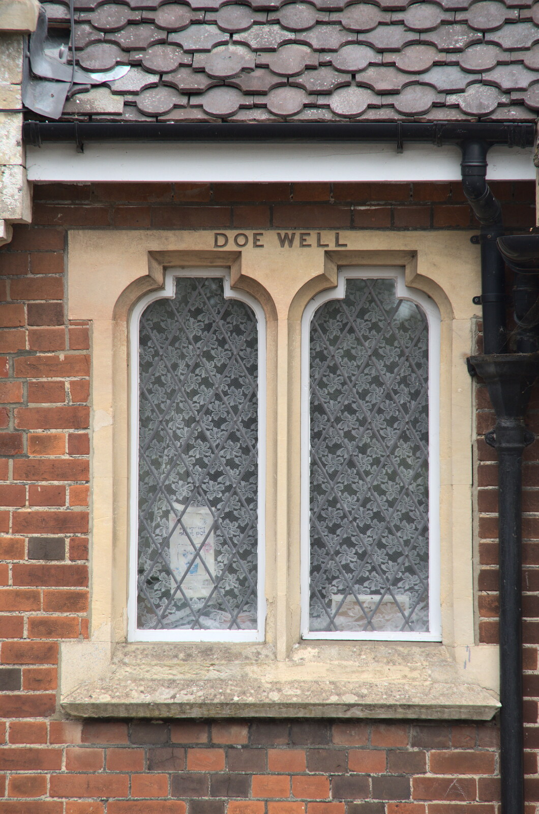 A Heritage Open Day, Eye, Suffolk - 18th September 2022: An interesting spelling of 'do well'