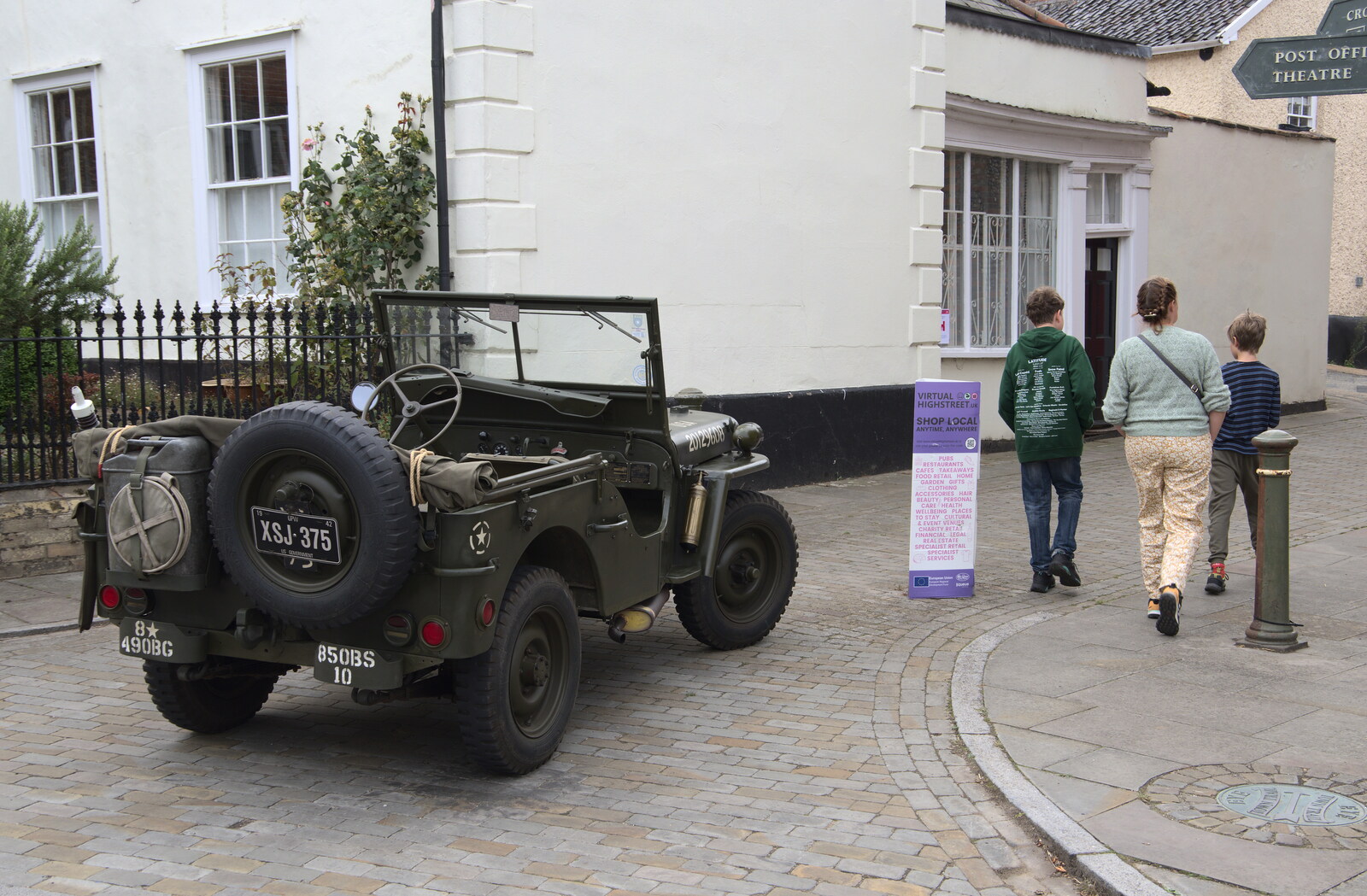 A Heritage Open Day, Eye, Suffolk - 18th September 2022: We wander past the Jeep