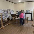 The history exhibition in the village hall, Thrandeston History, and Scouts Duck Race, Eye, Suffolk - 24th September 2022