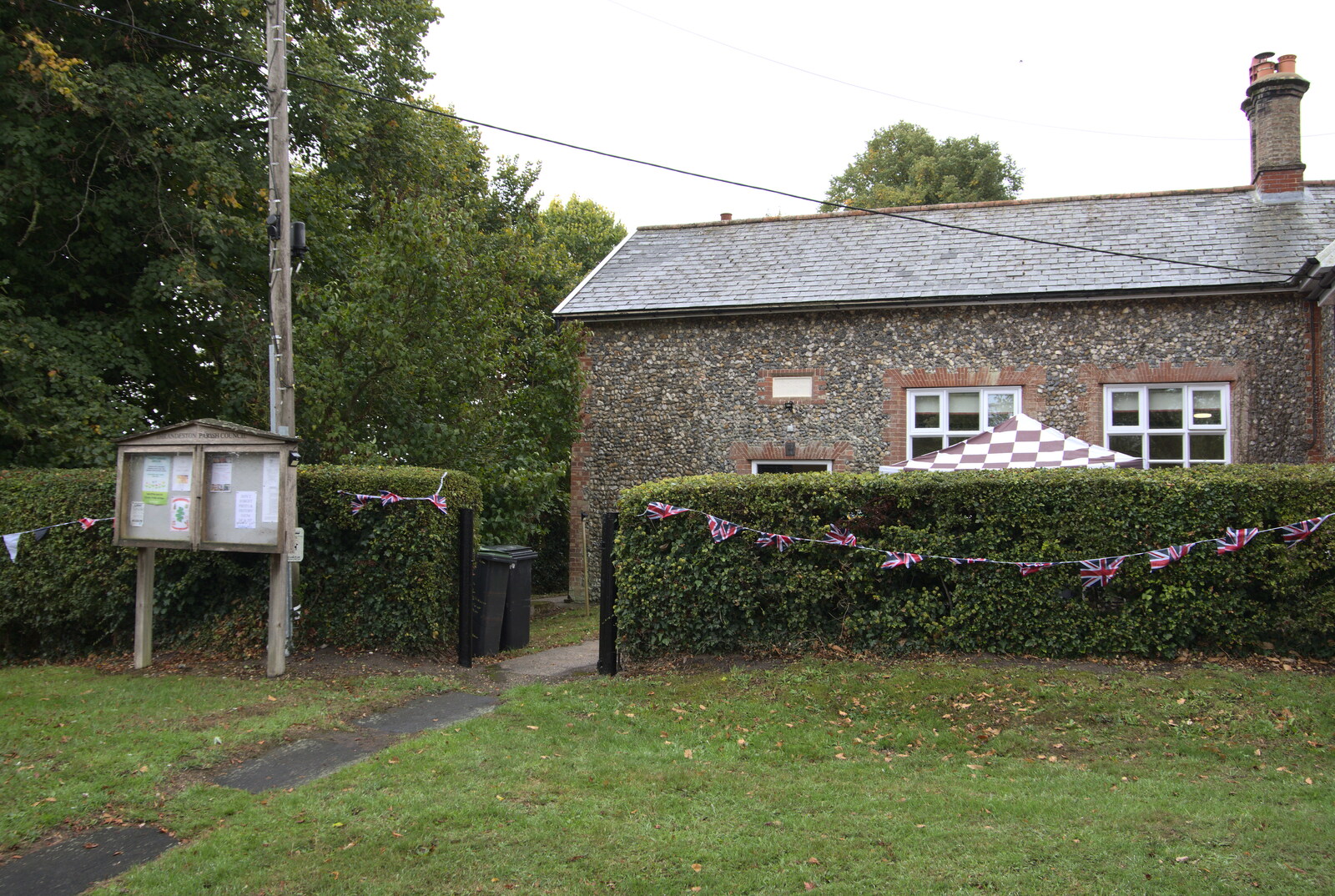 Thrandeston village hall in the old National School from Thrandeston History, and Scouts Duck Race, Eye, Suffolk - 24th September 2022