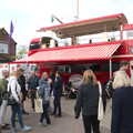 A Routemaster bus has been interestingly converted, The Aldeburgh Food Festival, Snape Maltings, Suffolk - 25th September 2022