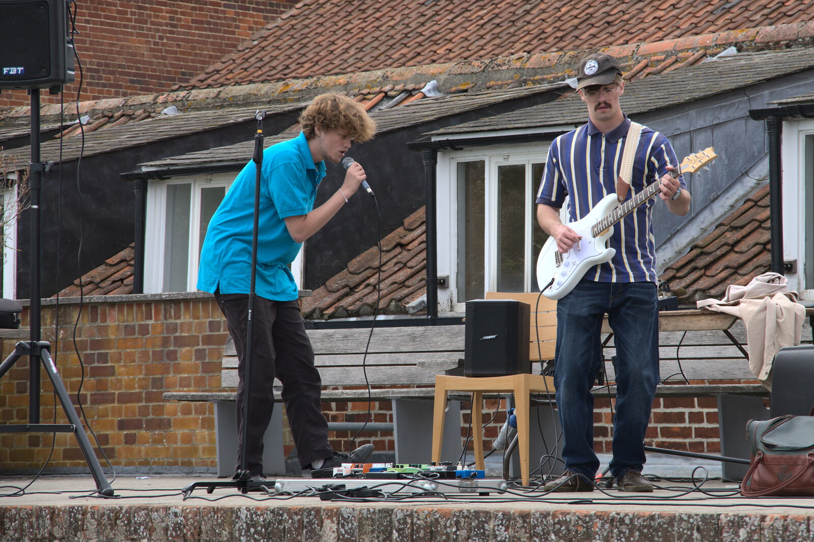There's a guest vocal moment  from The Aldeburgh Food Festival, Snape Maltings, Suffolk - 25th September 2022