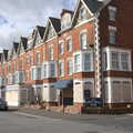 The derelict Marlborough Hotel on the seafront, A Postcard from Felixstowe, Suffolk - 5th October 2022