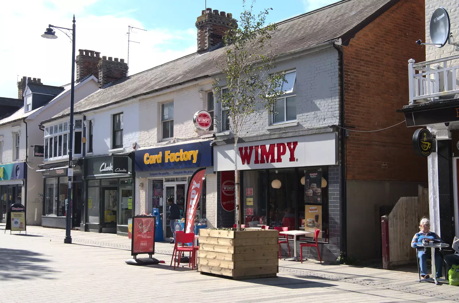 Felixstowe even has a Wimpy, from A Postcard from Felixstowe, Suffolk - 5th October 2022