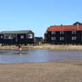 Walberswick houses on stilts, Harry's Scout Hike, Walberswick and Dunwich, Suffolk - 9th October 2022