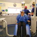 Harry's in the dentist's chair, St. Edmundsbury Cathedral, Bury St. Edmunds, Suffolk - 14th October 2022