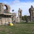 The ruins of the old abbey, St. Edmundsbury Cathedral, Bury St. Edmunds, Suffolk - 14th October 2022