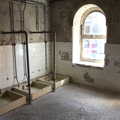 An old WWII shower block, A Trip to Landguard Fort, Felixstowe, Suffolk - 16th October 2022