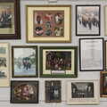 Terry's been busy hanging pictures on the wall, A Few Hours at Alton Water, Stutton, Suffolk - 22nd October 2022