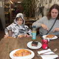 Nosher and Isobal have a Cornish pastie for lunch, An Afternoon in Beccles, Suffolk - 26th October 2022