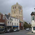 Beccle's church tower, An Afternoon in Beccles, Suffolk - 26th October 2022