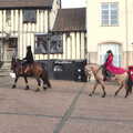 The Grim Reaper on horseback in Diss, Pizza and Pasta in Bury St. Edmunds, Suffolk - 30th October 2022