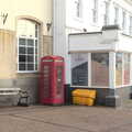 A K6 phonebox in need of some TLC, Pizza and Pasta in Bury St. Edmunds, Suffolk - 30th October 2022