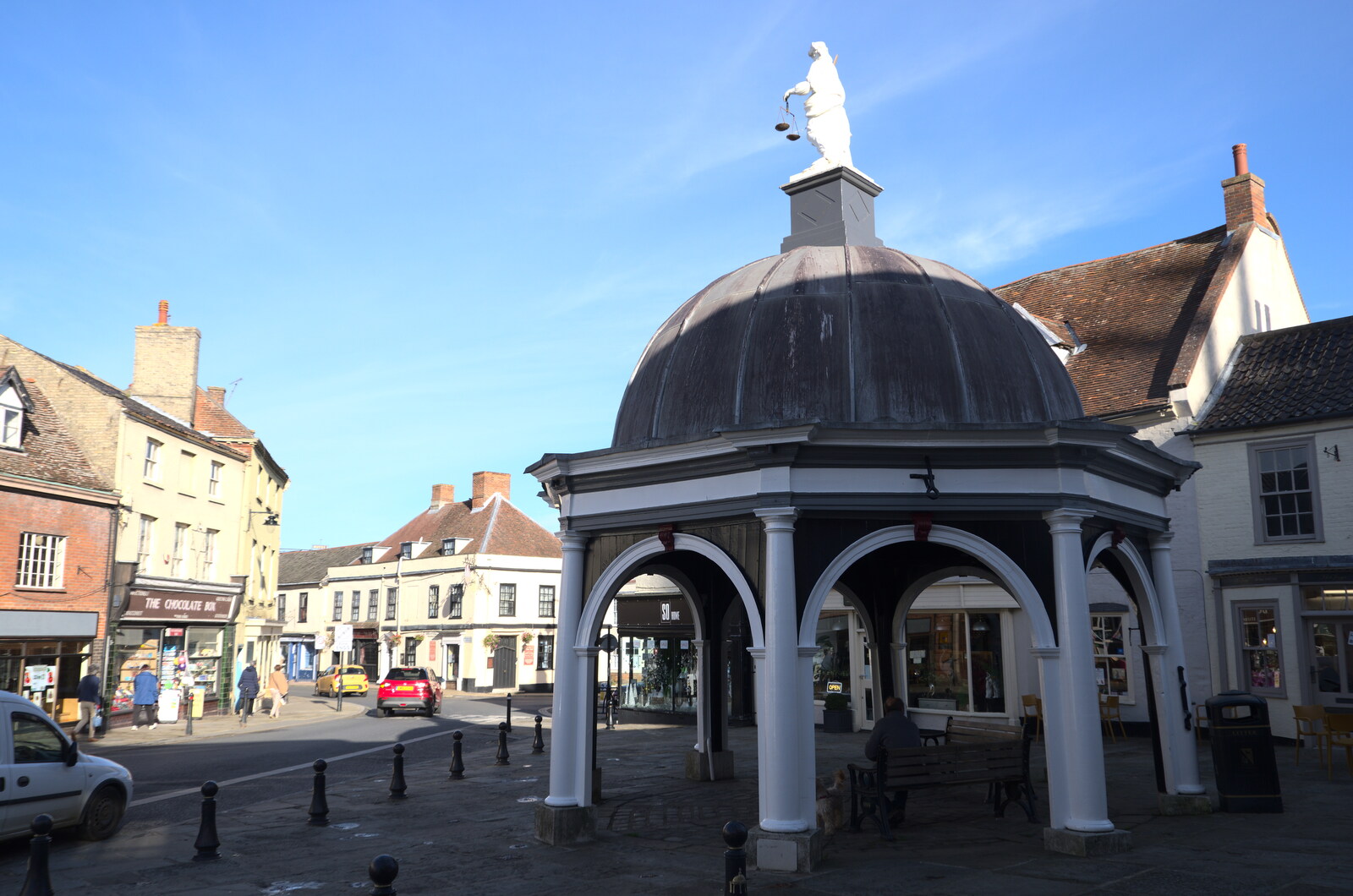 A Postcard from Bungay, Suffolk - 2nd November 2022: Bungay's Buttermarket