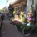 A flower shop on Earsham Street, A Postcard from Bungay, Suffolk - 2nd November 2022