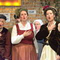 Isobel and Suzanne sing in the chorus, Palgrave Players do Jack the Ripper, The Village Hall, Botesdale, Suffolk - 4th November 2022