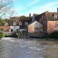 The other side of Flatford Mill, A Postcard from Flatford and Dedham, Suffolk and Essex, 9th November 2022