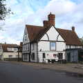 The closed-or-being-rebuilt The Swan, A Postcard from Flatford and Dedham, Suffolk and Essex, 9th November 2022