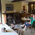 Coffee after lunch in the Marlborough, A Postcard from Flatford and Dedham, Suffolk and Essex, 9th November 2022
