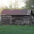 A derelict hut in a field, A Postcard from Flatford and Dedham, Suffolk and Essex, 9th November 2022