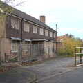 The derelict Paddock House, The Scouts' Remembrance Day Parade, Eye, Suffolk - 13th November 2022
