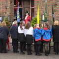 Soph the Roph looks back, The Scouts' Remembrance Day Parade, Eye, Suffolk - 13th November 2022