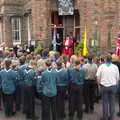 The Mayor of Eye thanks the parade, The Scouts' Remembrance Day Parade, Eye, Suffolk - 13th November 2022