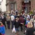 The parade breaks up, The Scouts' Remembrance Day Parade, Eye, Suffolk - 13th November 2022