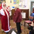 Adrian really is Santa Claus, The GSB at Wickham Skeith, Suffolk - 19th November 2022