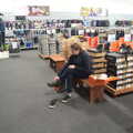Isobel tries some shoes on in Go Outdoors, Lunch in Norwich and the GSB at Gislingham, Suffolk - 26th November 2022