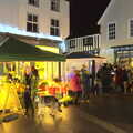The scene in front of the Town Hall, Eye Lights and the GSB at Botesdale, Suffolk - 2nd December 2022