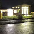 The fire station is a ball of light, Eye Lights and the GSB at Botesdale, Suffolk - 2nd December 2022