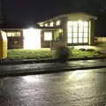 The fire station is a ball of light, Eye Lights and the GSB at Botesdale, Suffolk - 2nd December 2022