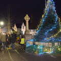 The Botesdale Christmas tree is lit up, Eye Lights and the GSB at Botesdale, Suffolk - 2nd December 2022