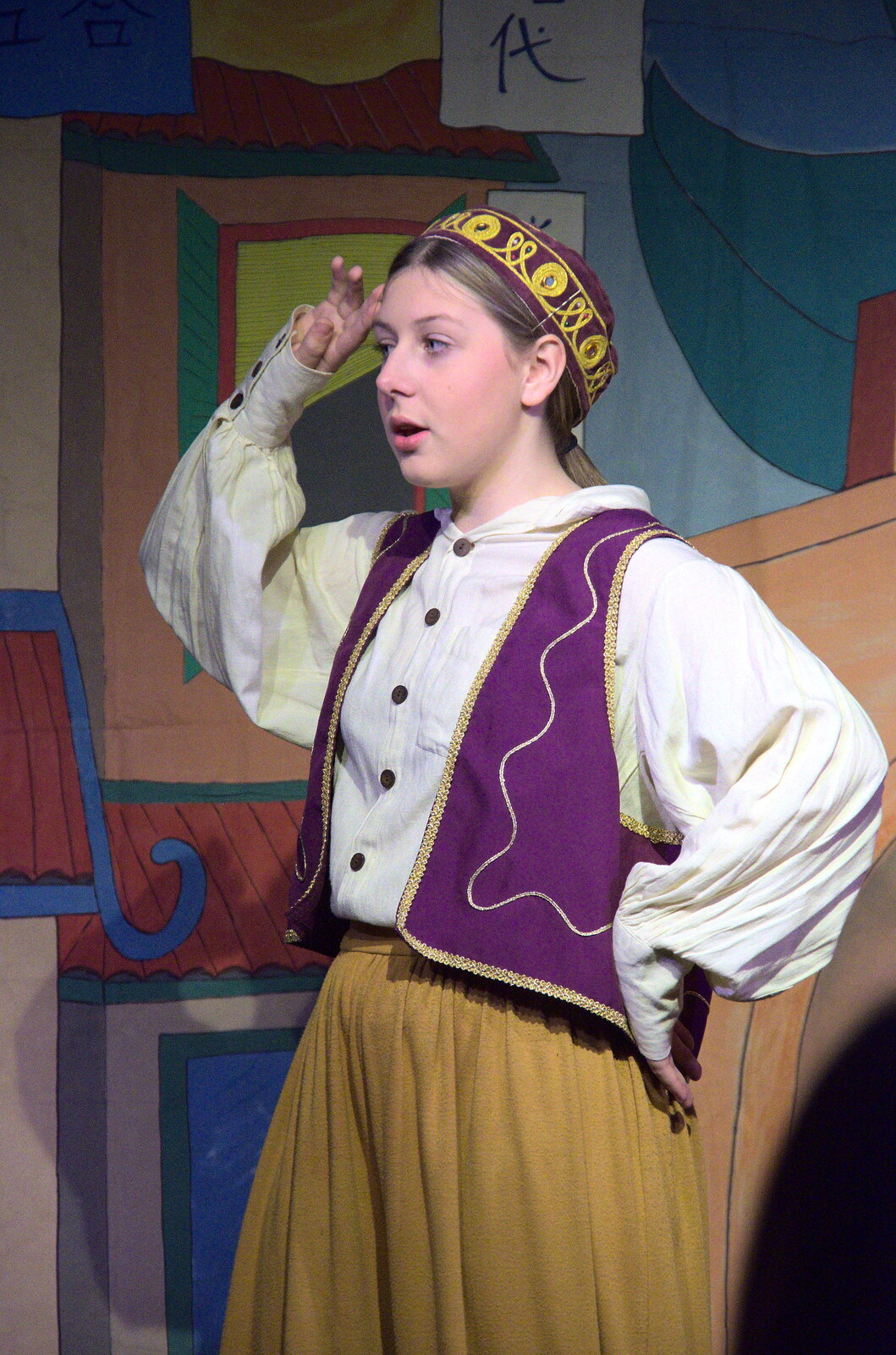 Soph the Roph is Aladdin from Dove Players do Aladdin, Eye, Suffolk - 10th December 2022