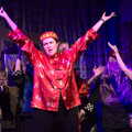 There's an arms-up moment, Dove Players do Aladdin, Eye, Suffolk - 10th December 2022